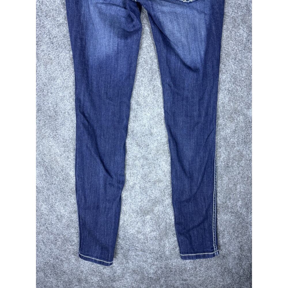 ARIAT Real Denim - Women's Jeans - Mid Rise Skinny Blue - Size 25R - Picture 12 of 14